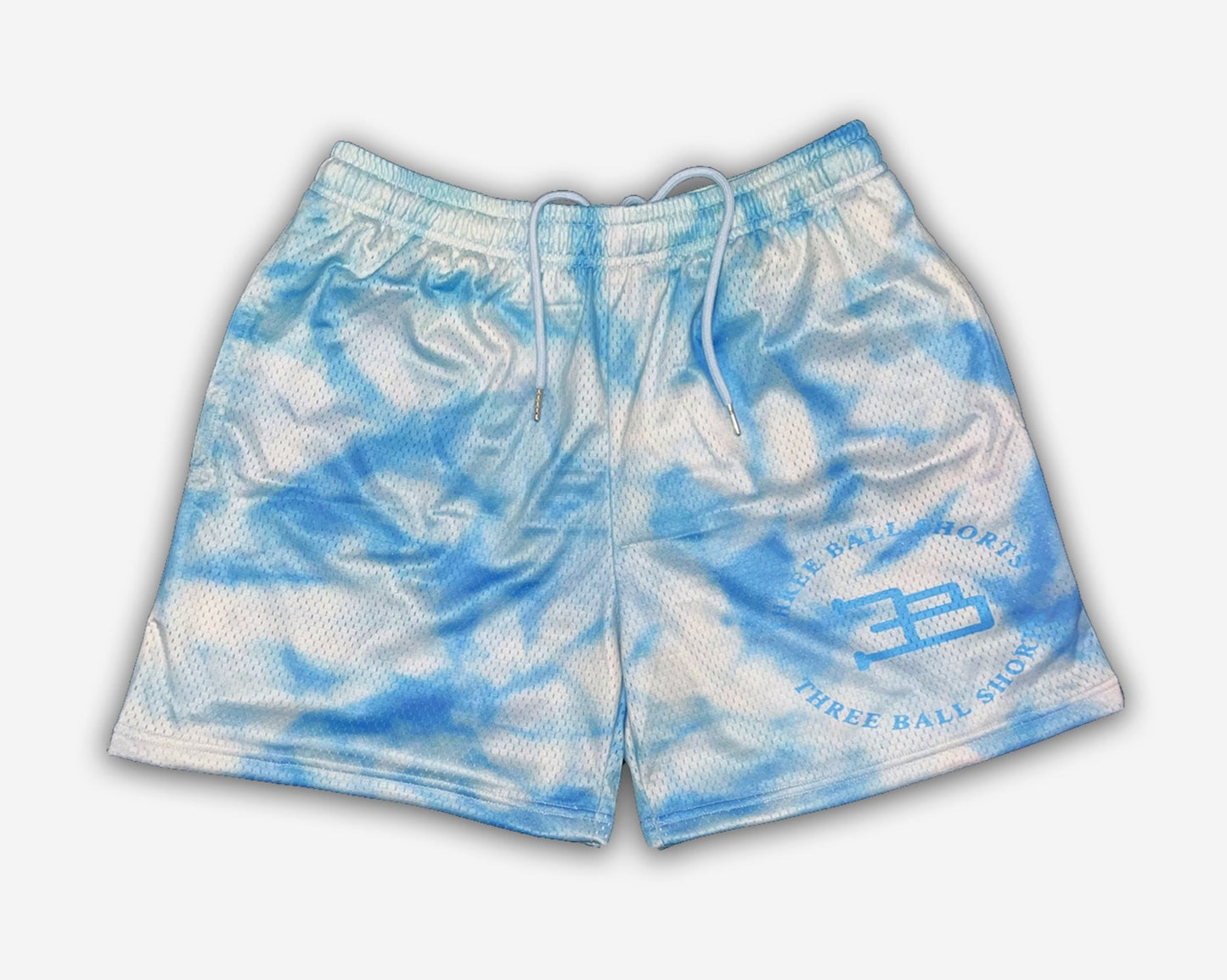 TIE-DYE 'Azure' Shorts